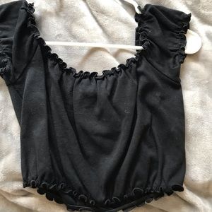 Cropped off the shoulder Shirt from Forever 21